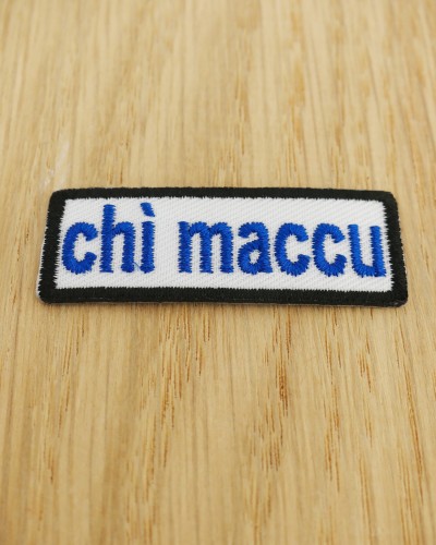 Ecusson chì maccu